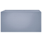 Beliani MODENA - Beschermhoes - Grijs - PVC