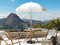 Beliani MONDELLO - Parasol - Wit - Polyester