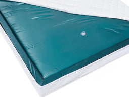 Beliani MONO STARK - Waterbedmatras - Blauw - Vinyl