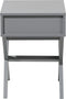 Beliani MONROE - Nachtkastje - Grijs - MDF