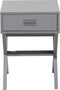 Beliani MONROE - Nachtkastje - Grijs - MDF