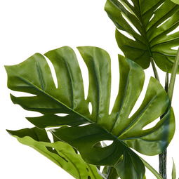 Beliani MONSTERA PLANT - Kunstplant - Groen - 94 cm - Synthetisch