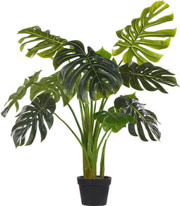 Beliani MONSTERA PLANT - Kunstplant - Groen - Kunststof