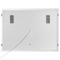 Beliani MONTARON - Badkamerspiegel met LED - Zilver - Aluminium