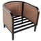 Beliani MONTEFALCO - Loungeset 5-zits - Wit - Aluminium