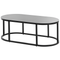 Beliani MONTEFALCO - Loungeset 5-zits - Wit - Aluminium