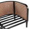 Beliani MONTEFALCO - Tuinbank 3-zits - Wit - Aluminium