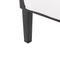 Beliani MONTEFALCO - Tuinbank 3-zits - Wit - Aluminium