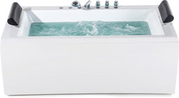 Beliani MONTEGO - Whirlpool - Wit - Acryl