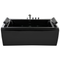 Beliani MONTEGO - Whirlpool - Zwart - 83 x 172 cm - Acryl