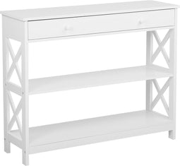 Beliani MONTGOMERY - Consoletafel - Wit - MDF