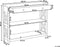 Beliani MONTGOMERY - Consoletafel - Wit - MDF