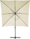 Beliani MONZA - Zweefparasol - Beige - Kunststof