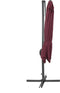 Beliani MONZA - Zweefparasol - Rood - Kunststof