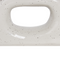 Beliani MOONEYE - Bloemenvaas - Wit - 19 cm - Steengoed