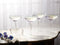 Beliani MORGANITE - Champagneglas set van 4 - Transparant - Glas