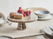 Beliani MOSCHATO - Gebaksstandaard - Beige/Zilver - Marmer