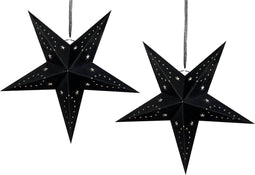 Beliani MOTTI - Decofiguur - Zwart - Papier