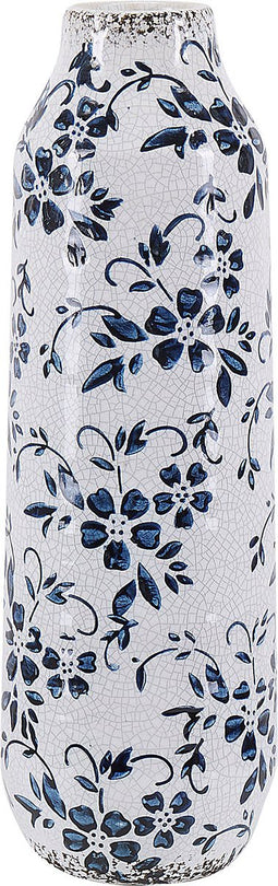 Beliani MULAI - Bloemenvaas - Wit - Steengoed