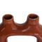 Beliani MULLET - Bloemenvaas - Bruin - 28 cm - Steengoed