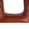 Beliani MULLET - Bloemenvaas - Bruin - 28 cm - Steengoed