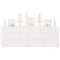 Beliani MUONIO - LED kerstdecoratie - Wit - MDF