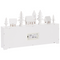 Beliani MUONIO - LED kerstdecoratie - Wit - MDF