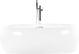 Beliani MUSTIQUE - Whirlpool - Wit - Acryl