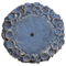 Beliani MUZAKI - Bloempot - Blauw - Magnesium