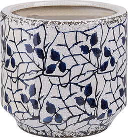 Beliani MYOS - Bloemenvaas - Wit - Steengoed