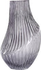 Beliani MYRSINA - Decoratieve vaas - Grijs - Glas