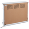 Beliani NAMIB - Elektrische haard - Wit - MDF