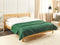 Beliani NAPE - Bedsprei - Groen - 200 x 220 cm - Polyester