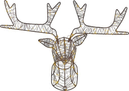 Beliani NELLIM - Kerstdecoratie - Zwart - IJzer