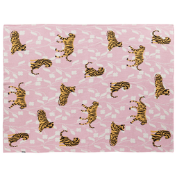 Beliani NERAI - Kinderdeken - Roze - 130 x 170 cm - Katoen