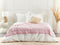 Beliani NEREID - Verzwaringsdeken - Roze - 135 x 200 cm - Polyester