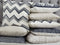 Beliani NERINE - Sierkussen set van 2 - Wit - 45 x 45 cm - Katoen