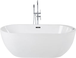 Beliani NEVIS - Whirlpool - Wit - Acryl