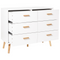 Beliani NEWARK III - Commode - Wit - MDF