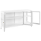 Beliani NEWPORT - Sideboard LED - Wit - Staal
