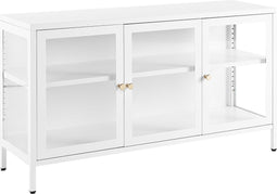 Beliani NEWPORT - Sideboard - Wit - Staal