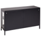 Beliani NEWPORT - Sideboard - Zwart - Staal