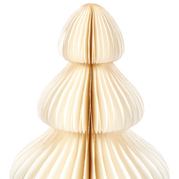 Beliani NILGIRI - Kerstfiguren set van 3 - Beige - Papier