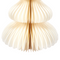 Beliani NILGIRI - Kerstfiguren set van 3 - Beige - Papier