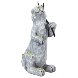Beliani NOLAY - Decofiguur - Grijs - MgO