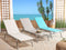 Beliani NOLI - Strandstoel - Blauw - Polyester