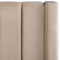 Beliani NOYERS - Bed met opbergruimte - Beige - 140 x 200 cm - Fluweel