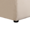 Beliani NOYERS - Bed met opbergruimte - Beige - 140 x 200 cm - Fluweel