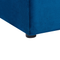 Beliani NOYERS - Bed met opbergruimte - Blauw - 160 x 200 cm - Fluweel