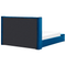 Beliani NOYERS - Bed met opbergruimte - Blauw - 180 x 200 cm - Fluweel